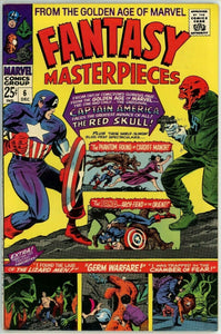 Fantasy Masterpieces #6 (1966) - 8.0 VF *Kirby Cover/Capt America #7 Reprint*