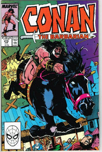 Conan the Barbarian #219 (1970) - 9.2 NM- *Jim Lee Cover/Devil's Gate*