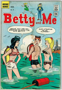 Betty and Me #1 (1965) - 3.5 VG- *Bikini Cover* Archie