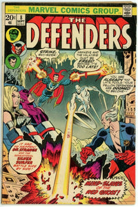 Defenders #8 (1972) - 4.5 VG+ *Avengers/Defenders Crossover*