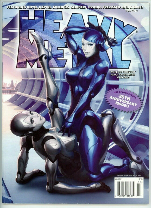 Heavy Metal Vol 36 #2 (1977) - 8.0 VF Stanley Lau Artgerm Cover 35th Anniversary