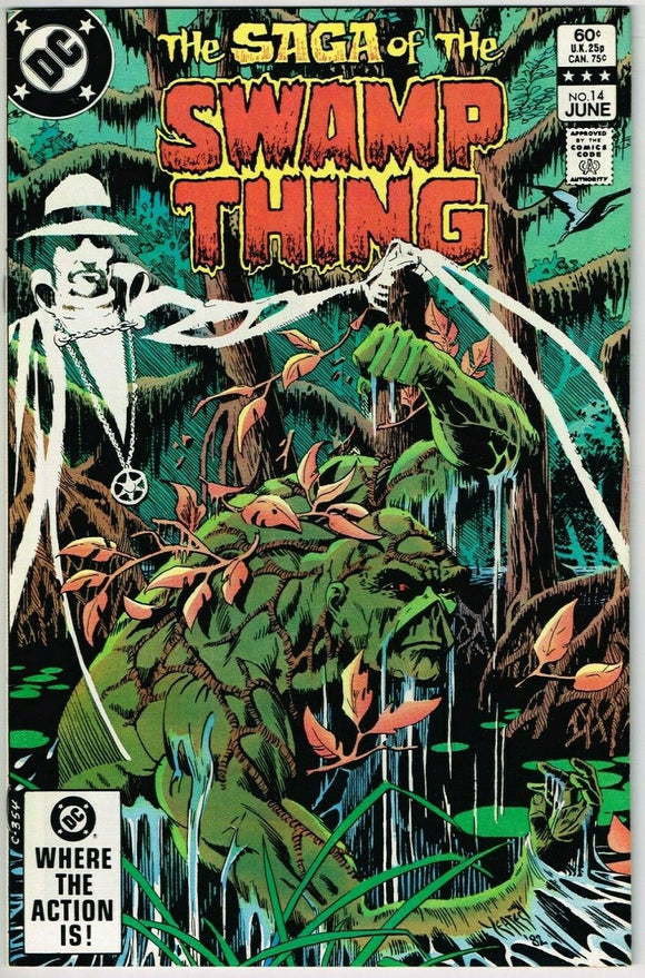 Swamp Thing #14 (1982) - 9.0 VF/NM *Crystal Visions/Shattered Dreams*