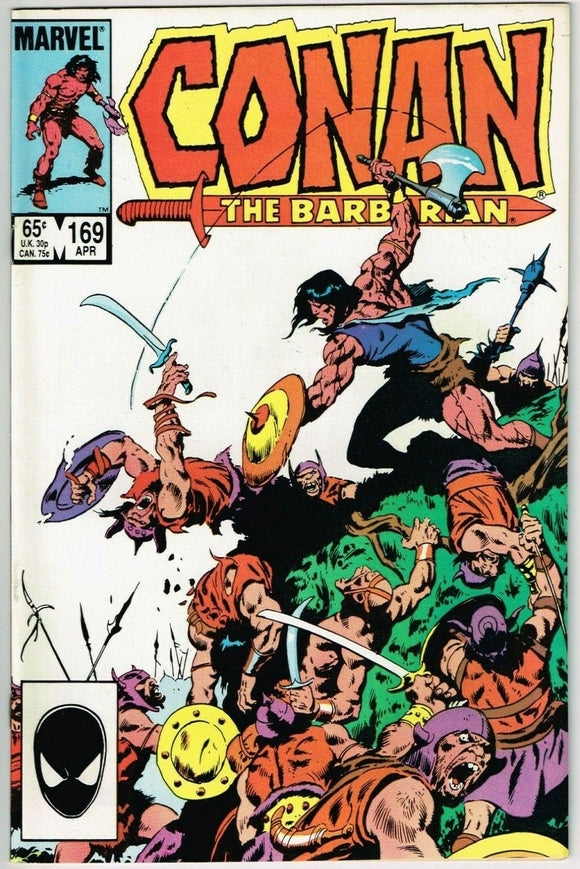 Conan the Barbarian #169 (1970) - 9.2 NM- *Tomb of the Scarlet Mage*