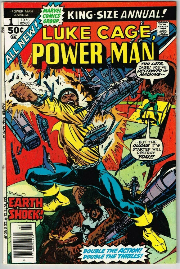 Power Man and Iron Fist Annual #1 (1972) - 6.00 FN *Magnum Force*