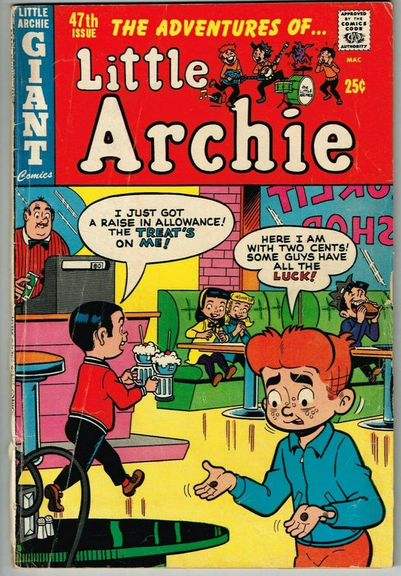 Little Archie Giant #47 (1956) - 3.0 GD/VG *Surprise Story*