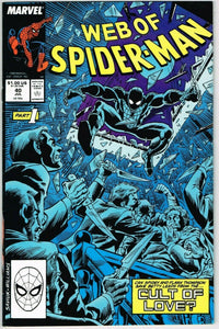 Web of Spider Man #40 (1985) - 8.0 VF *All You Need is Love*