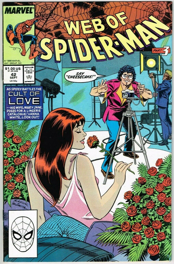 Web of Spider Man #42 (1985) - 9.0 VF/NM *Pressure*