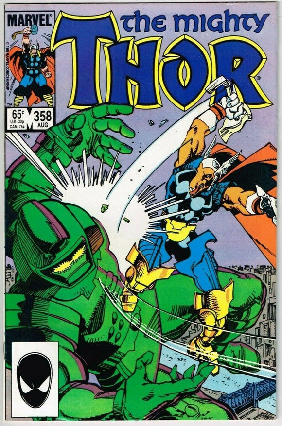 Thor #358 (1962) - 7.0 FN/VF *When Dalliance Was In Flower*