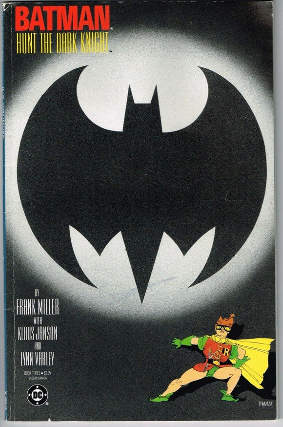 Batman The Dark Knight Returns #3 (1986) - 5.0 VG/FN *1st Print*