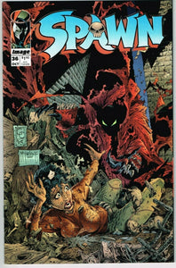 Spawn #36 (1992) - 9.0 VF/NM *Set Up Part 2*