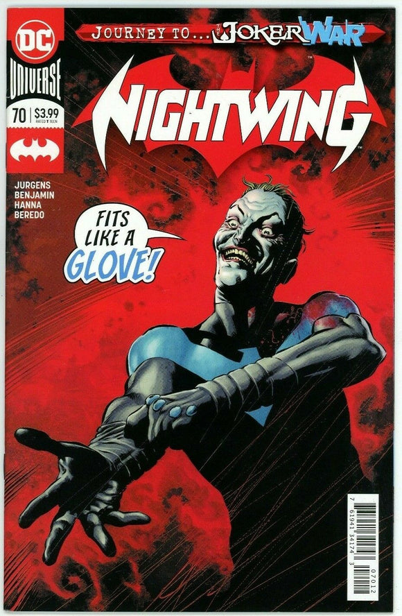 Nightwing #70 (2016) - 9.0 VF/NM *Joker War* 1st Print