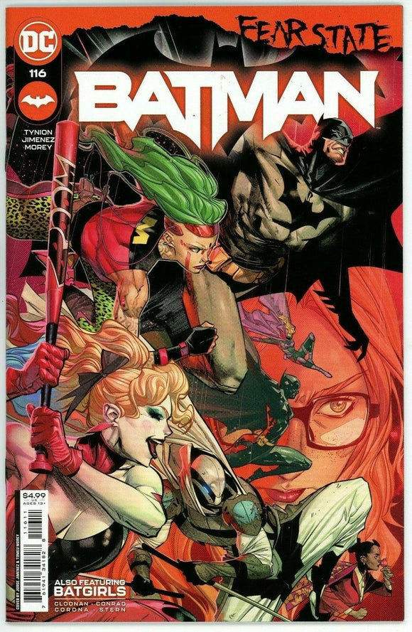 Batman #116 (2016) - 9.2 NM- *Fear State*