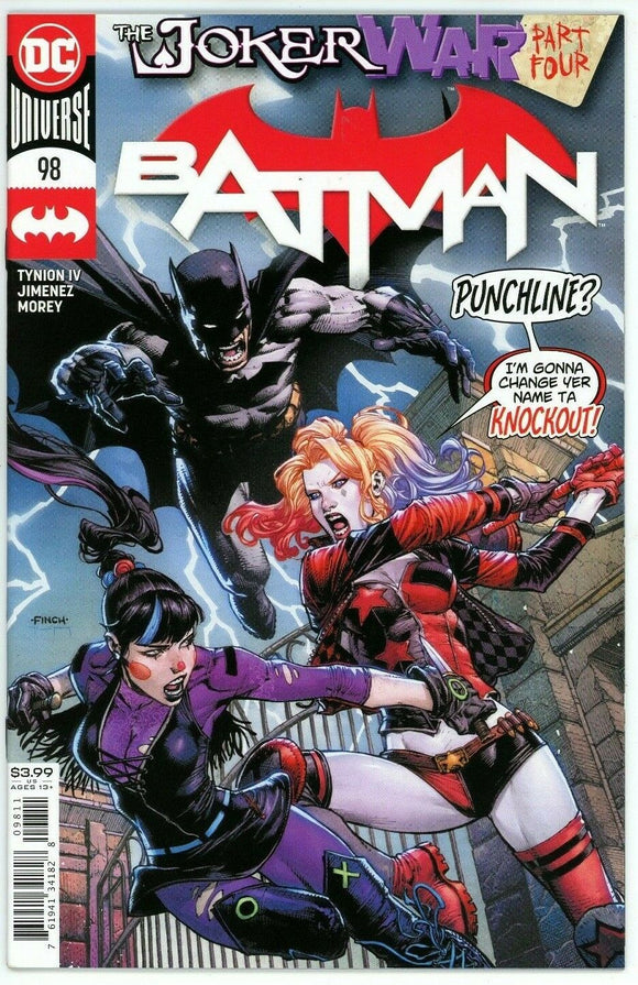 Batman #98 (2016) - 9.6 NM+ *Harley Quinn/Punchline* 1st Print