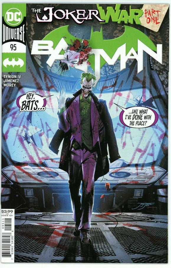 Batman #95 (2016) - 9.0 VF/NM *Joker War* 1st Print