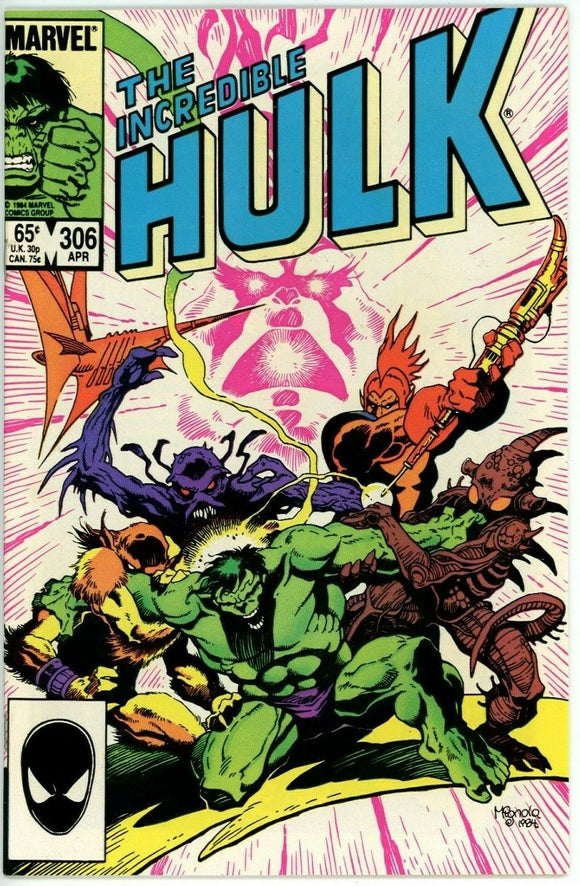 Incredible Hulk #306 (1962) - 9.4 NM *Crossroads/Mignola*