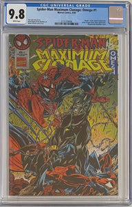 Spider Man Maximum Clonage Omega #1 (1995) - CGC 9.8