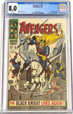 Avengers #48 (1963) - CGC 8.0 VF WP *1st App Dane Whitman Black Knight*