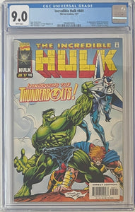 Incredible Hulk #449 (1962) - CGC 9.0 VF/NM *1st Appearance Thunderbolts*