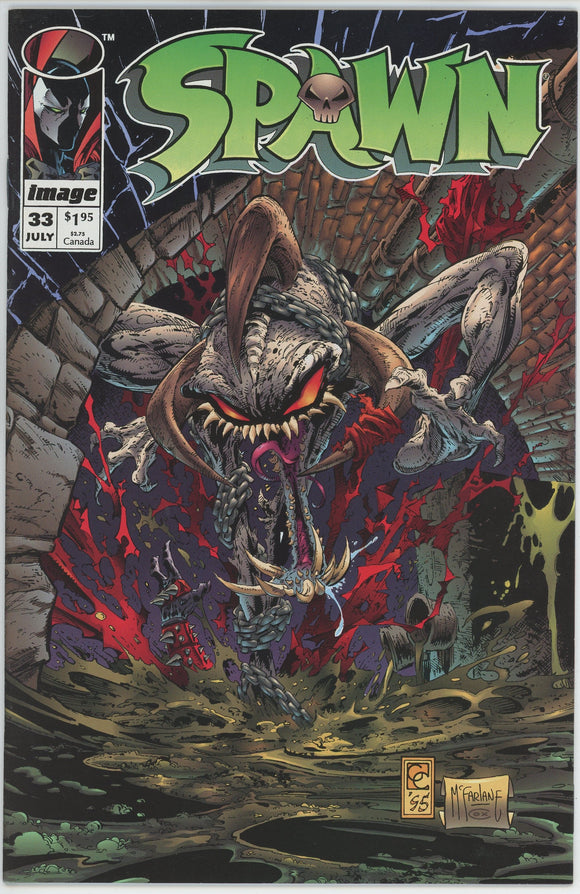 Spawn #33 (1992) - 7.5 VF- *Shadows*