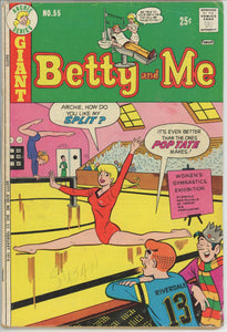 Betty and Me #55 (1965) - 4.0 VG *Gymnastics Cover* Archie