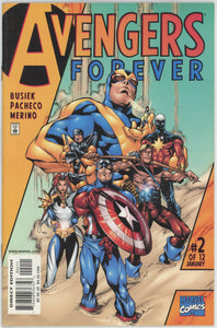 Avengers Forever #2 (1998) - 9.2 NM- *Now is the Time for All Good Men*