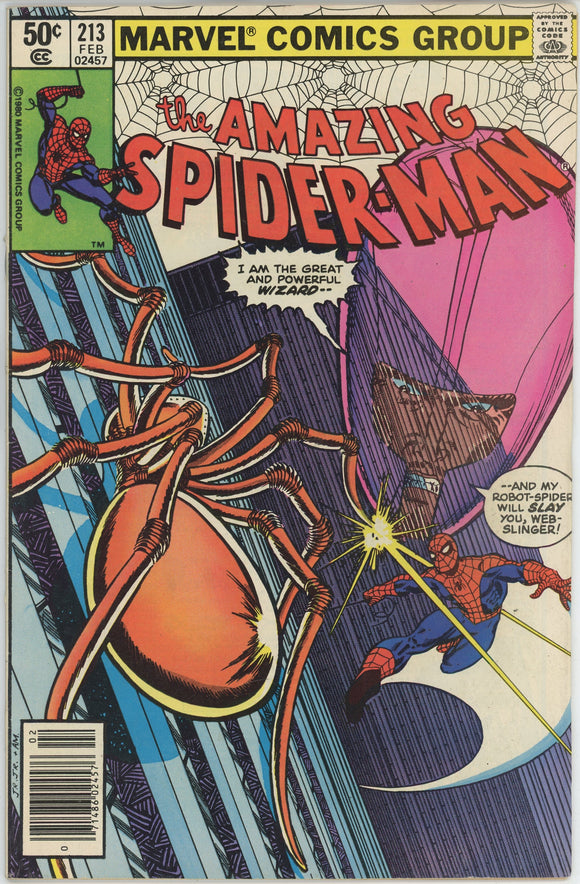 Amazing Spider Man #213 (1963) - 6.5 FN+ *Sub Mariner/Wizard*