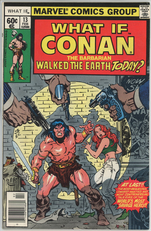 What If #13 (1977) - 8.5 VF+ *What If Conan Walked the Earth Today*