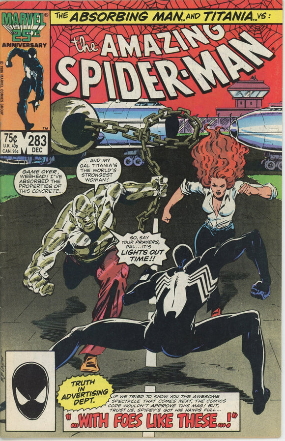 Amazing Spider Man #283 (1963) - 4.0 VG *1st Appearance Mongoose*