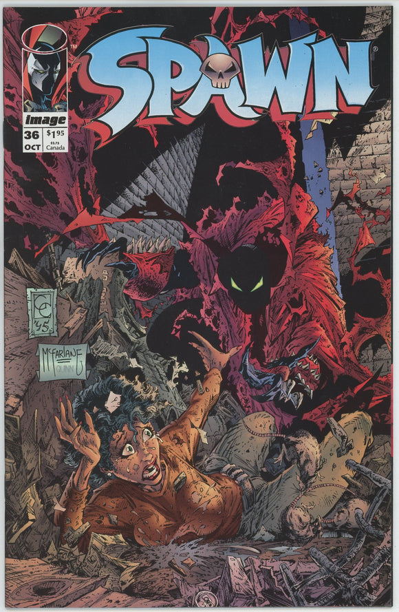 Spawn #36 (1992) - 8.0 VF *Set Up Part 2*