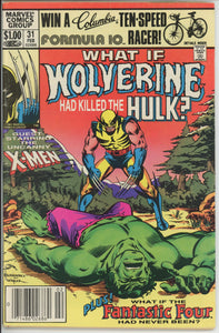 What If #31 (1977) - 5.0 VG/FN *What If Wolverine Had Killed the Hulk* Newsstand