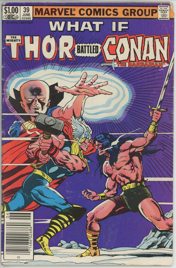 What If #39 (1977) - 3.0 GD/VG *What If Thor Battled Conan*