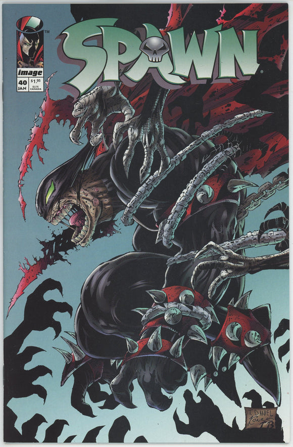 Spawn #40 (1992) - 9.0 VF/NM *1st Appearance Cy-Gor*