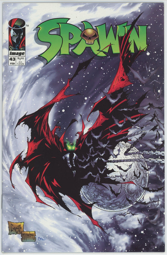 Spawn #43 (1992) - 9.0 VF/NM *Evil*