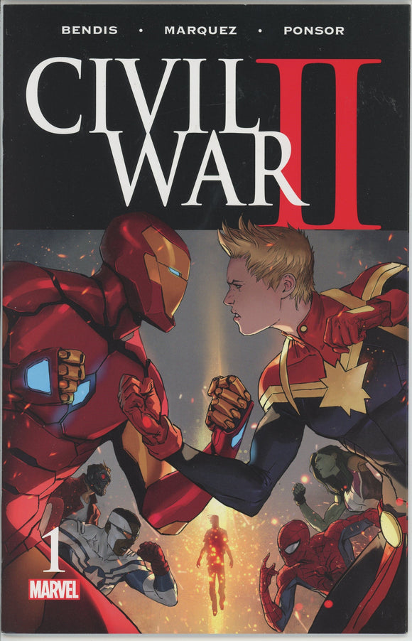 Civil War II #1 - 8.5 VF+ *Marko Djurdjevic Cover*