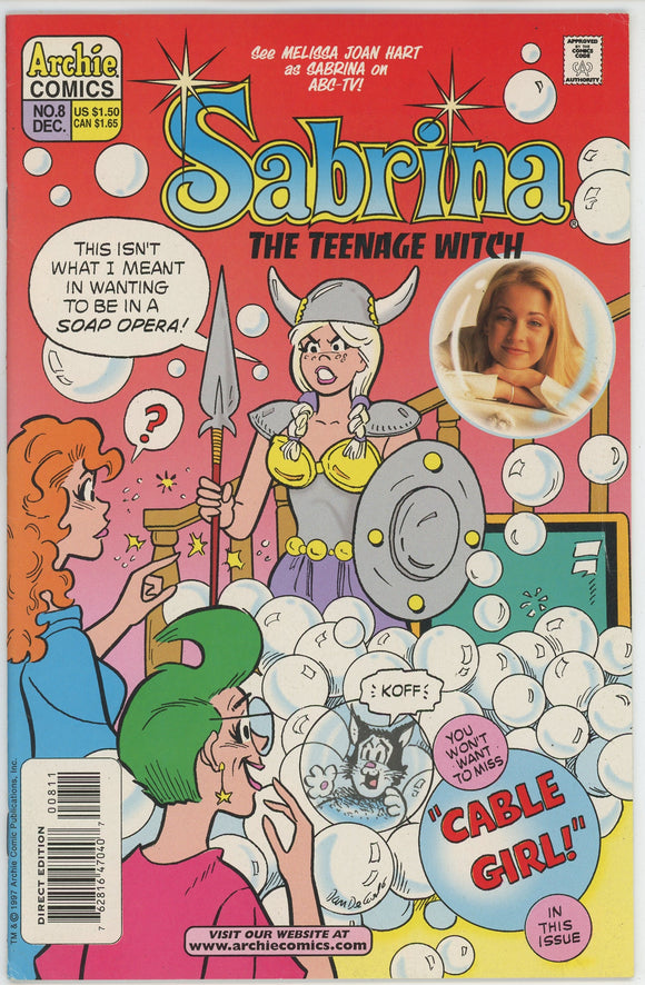 Sabrina the Teenage Witch #8 (1997) - 6.0 FN *Cable Girl*