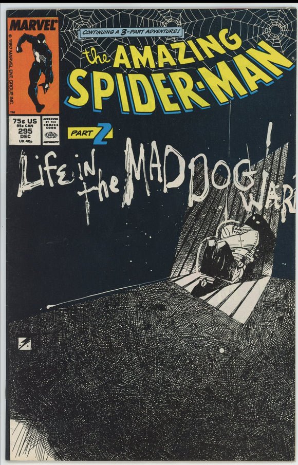 Amazing Spider Man #295 (1963) - 7.0 FN/VF *Mad Dogs/Sienkiewicz*