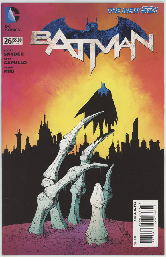 Batman #26 (2011) - 8.0 VF *Zero Year* New 52