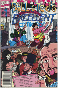 Bill and Ted's Excellent Comic Book #1 (1991) - 8.0 VF *Newsstand*