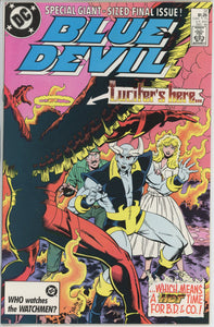 Blue Devil #31 (1984) - 7.5 VF- *Hell's Angel* Final Issue