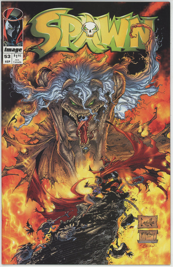 Spawn #53 (1992) - 8.5 VF+ *The Reckoning*