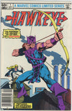 Hawkeye #1 (1983) - 7.0 FN/VF *Hawkeye & Mockingbird Origin* Newsstand