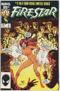 Firestar #3 (1986) - 6.0 FN *Art Adams Cover*