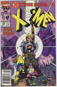 Uncanny X-Men #270 (1963) - 7.5 VF- *X-Tinction Agenda* Newsstand