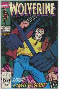 Wolverine #26 (1988) - 7.0 FN/VF *Memory of Peace*