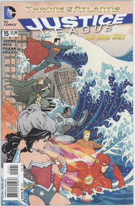 Justice League #15 (2011) - 9.2 NM- *Tucci Limited Variant*