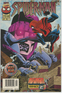 Spider-Man #72 (1990) - 8.0 VF *The World's Gone Mad* Newsstand