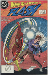 Flash #15 (1987) - 7.5 VF- *Hitting Bottom*