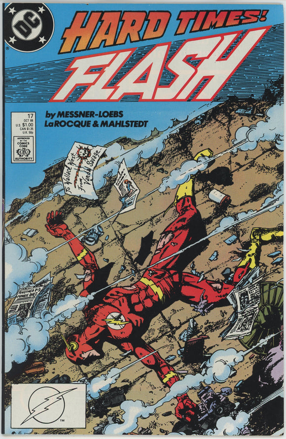 Flash #17 (1987) - 8.0 VF *The Adventures of Speed McGee*