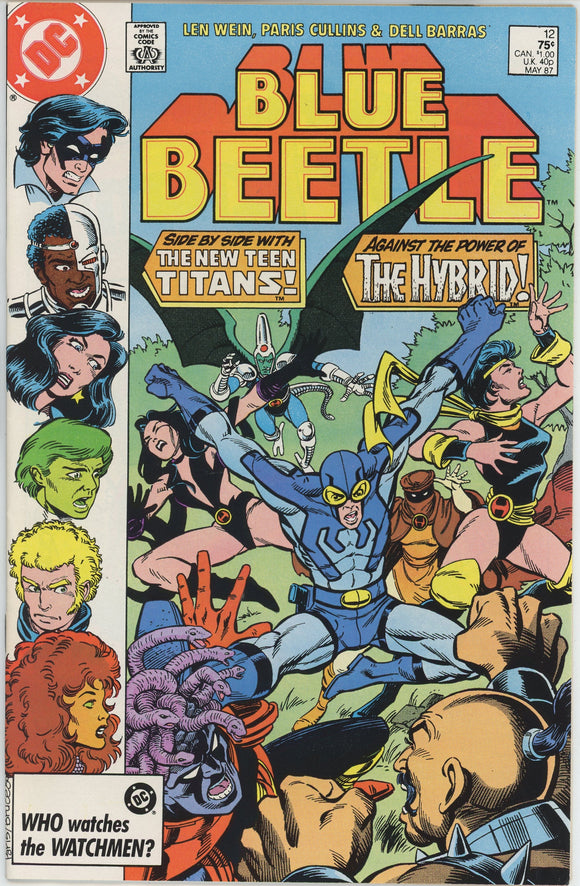 Blue Beetle #12 (1986) - 7.0 FN/VF *Man In The Middle*