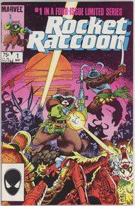 Rocket Raccoon #1-4 (1985) - Full Set Lot of 4 Complete *1 2 3 4*